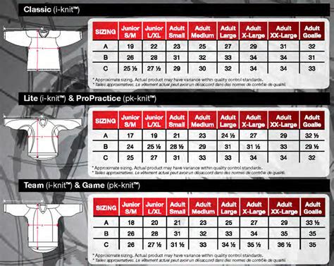 adidas replica football jersey size chart|adidas nhl jersey size chart.